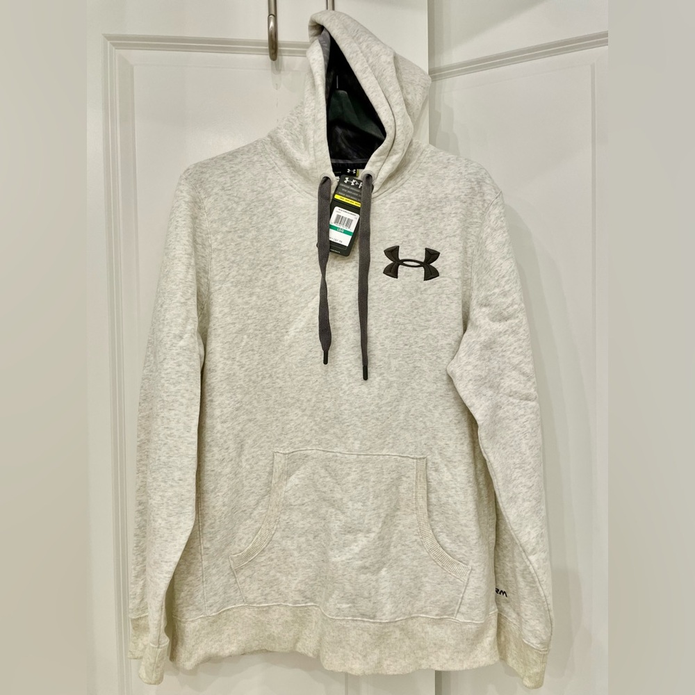 Under Armour Men's Light Gray Hoodie